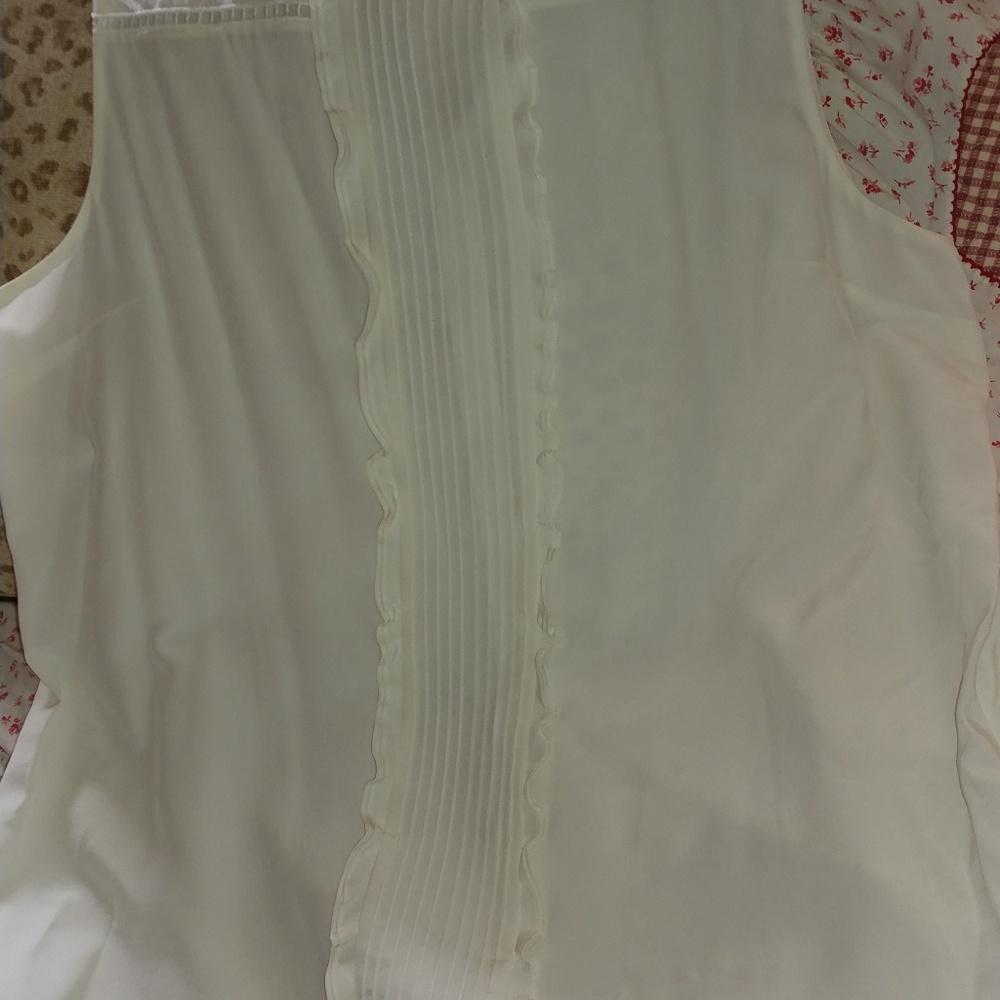 Kate Spade silk blouse sz L